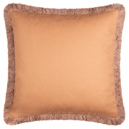 Fable Rabbits Embroidered 100% Cotton Cushion Willow Green