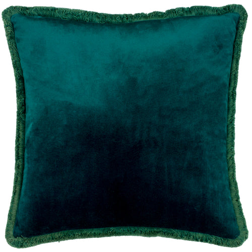 Plain Blue Cushions - Freya  Cushion Cover Teal Paoletti