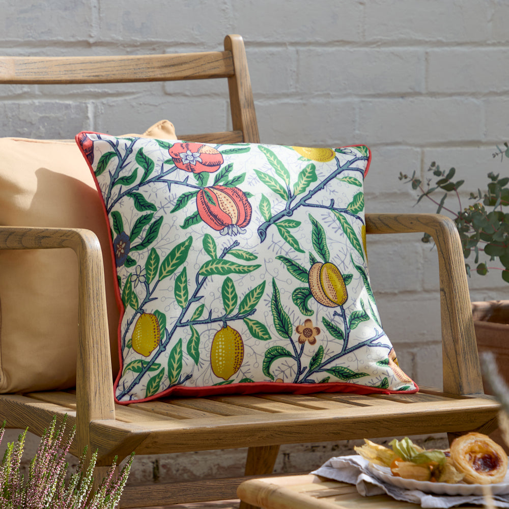 Fruits Morris Outdoor Cushion Yellow/Tomato Red