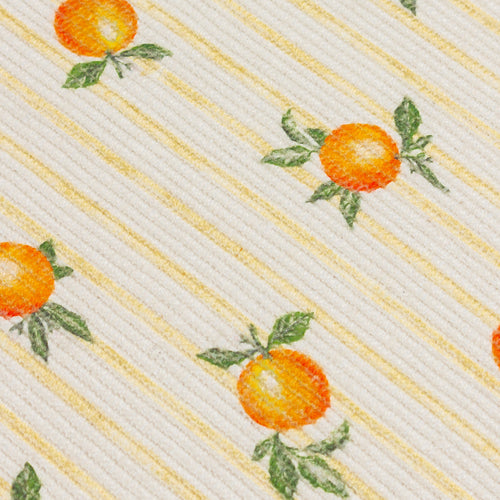 Fruits Oranges Indoor/Outdoor Table Runner Yellow