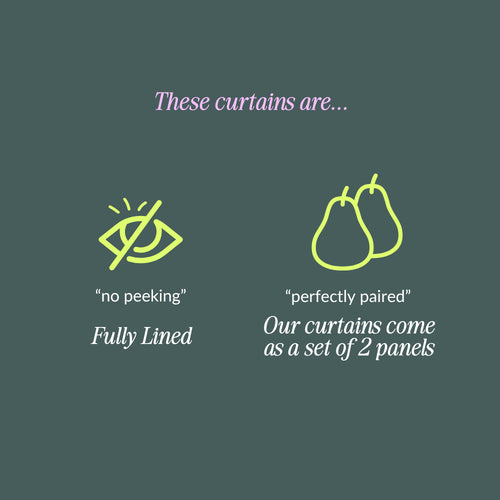 Winter Woods Fully Lined Chenille Eyelet Curtains Midnight