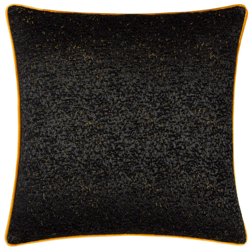 Plain Black Cushions - Galaxy  Cushion Cover Black Paoletti