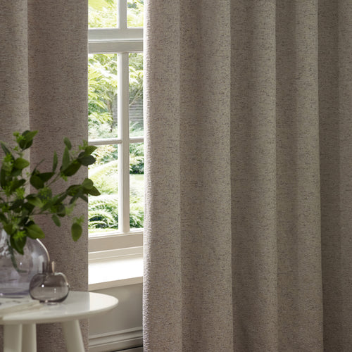 Galaxy Fully Lined Chenille Eyelet Curtains Silver