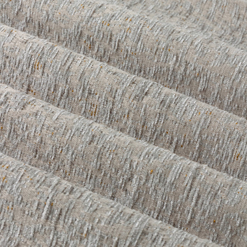 Galaxy Fully Lined Chenille Eyelet Curtains Silver