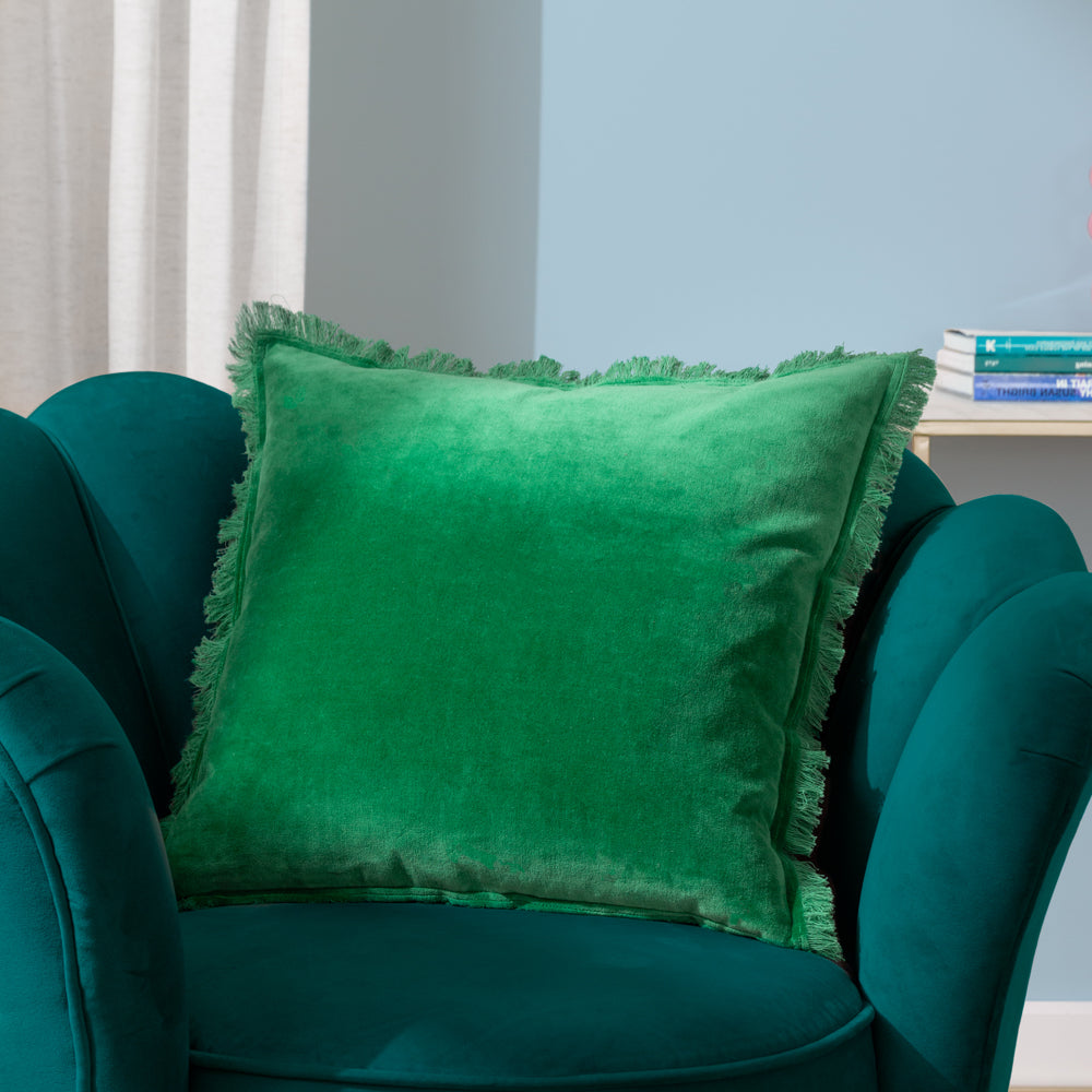 Emerald green scatter cushions best sale