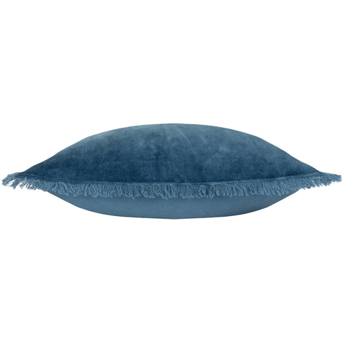 Plain Blue Cushions - Gracie  Cushion Cover Ink Blue furn.