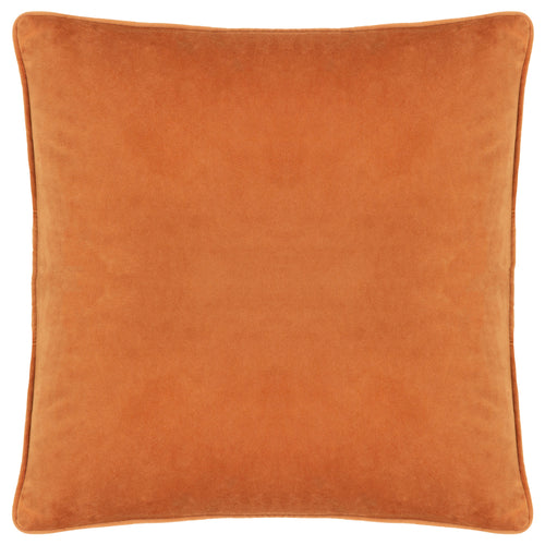  Brown Cushions - Gretel Velvet Piped Cushion Cover Cloud Dust/Ginger furn.