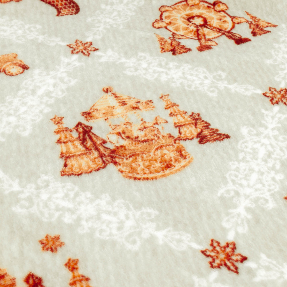 Gretel Sherpa Fleece Throw Cloud Dust