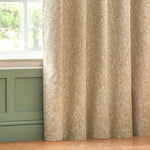 Wylder Grantley Jacquard Eyelet Curtains in Natural