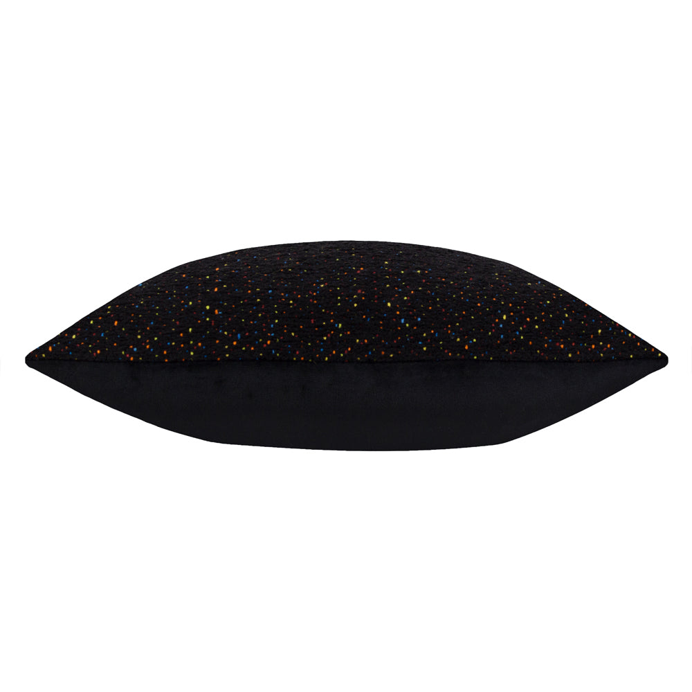 Hali Bouclé Cushion Black