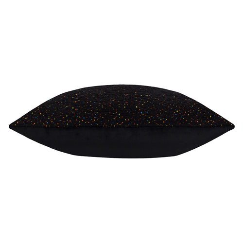 Plain Black Cushions - Hali Bouclé Cushion Cover Black furn.