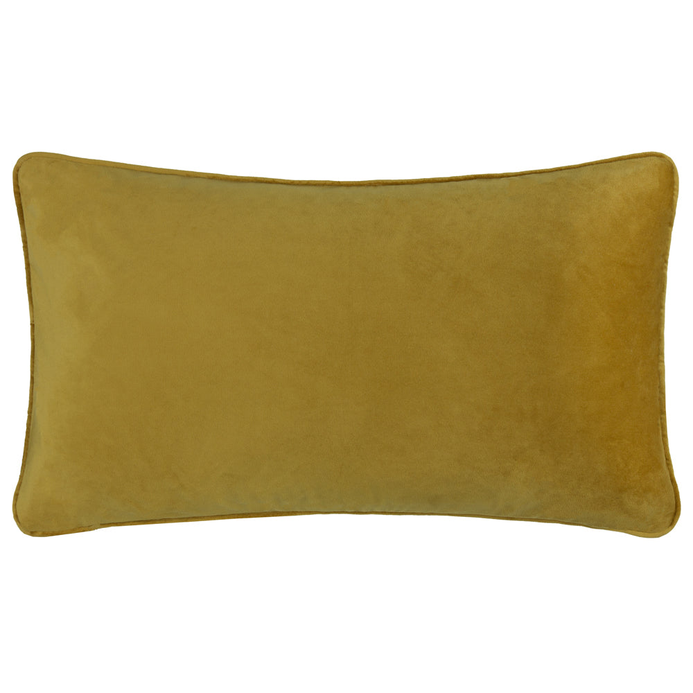 Halloween Pawty Embroidered Velvet Cushion Multicolour