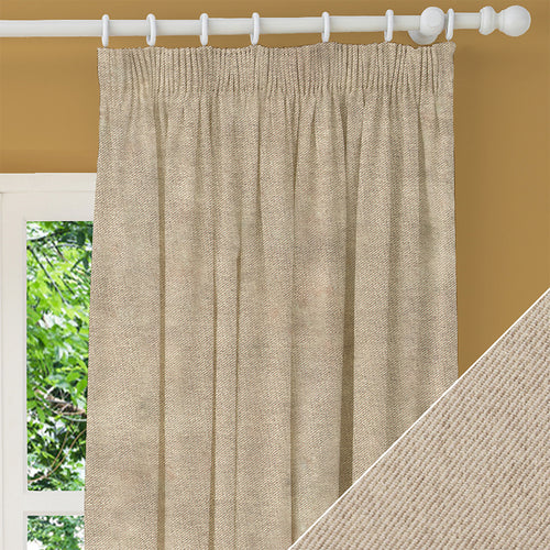 Plain Cream M2M - Hampton Calico Made to Measure Curtains furn.