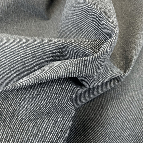Plain Grey M2M - Hampton Charcoal Fabric Sample furn.