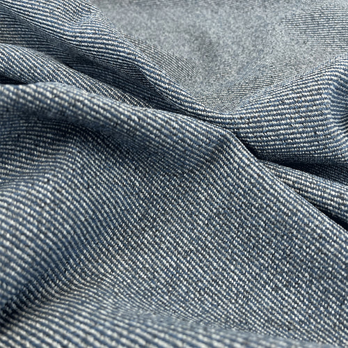 Plain Blue M2M - Hampton Denim Made to Measure Curtains furn.