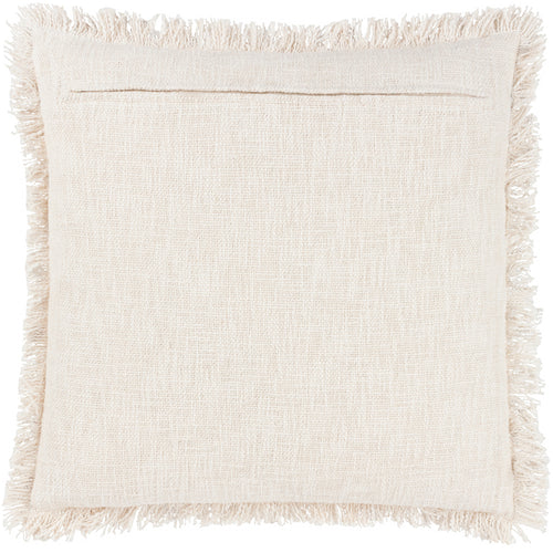 Spotted Yellow Cushions - Hara Woven Fringed Cotton Cushion Cover Yolk Yard