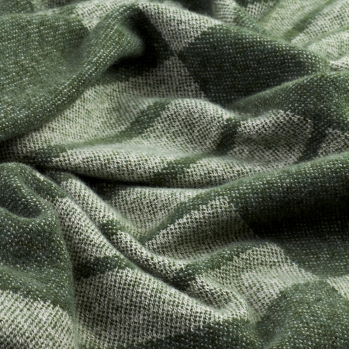Harlech Woven Reversible Throw Moss