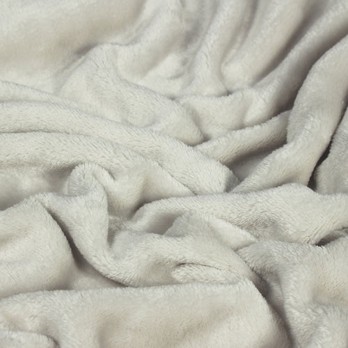 Plain White Throws - Harlow Fleece Throw Ecru furn. 