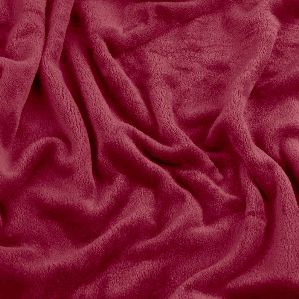 Harrow Fleece Throw Berry
