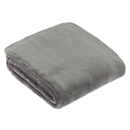 Harrow Fleece Throw Charcoal