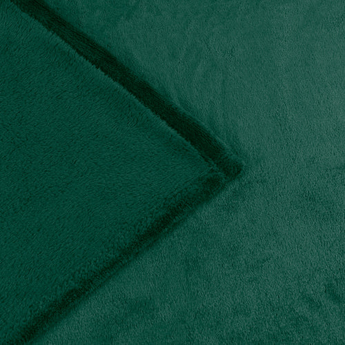 Harrow Fleece Throw Emerald
