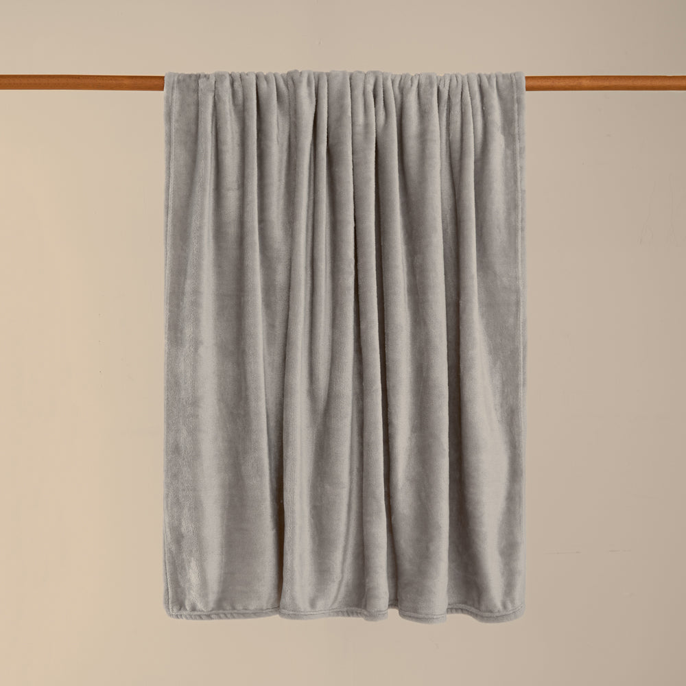 Harrow Fleece Throw Grey