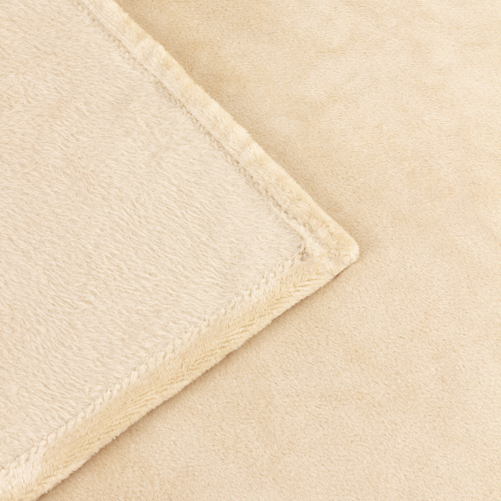 Harrow Fleece Throw Natural