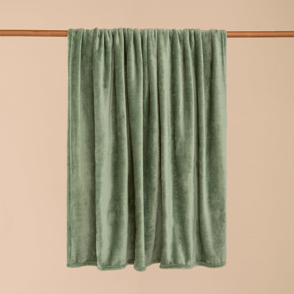 Harrow Fleece Throw Sage
