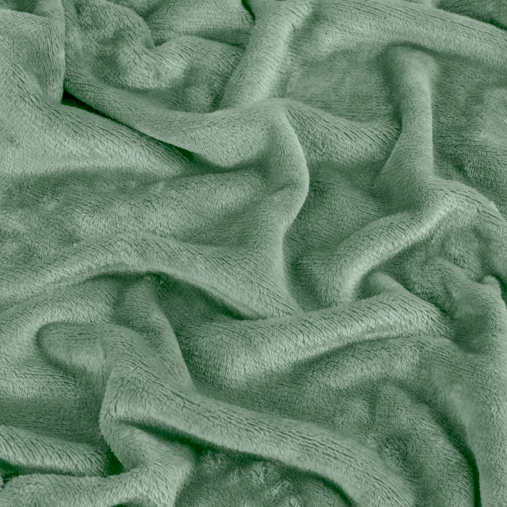 Harrow Fleece Throw Sage