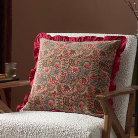 Paoletti Haven Cushion Cover in Blushing Rose