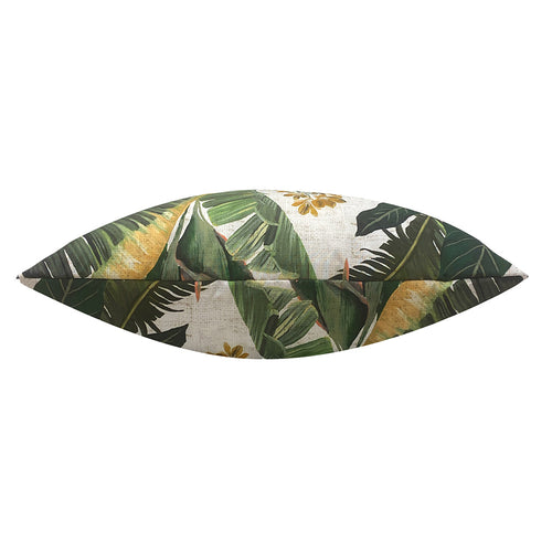Jungle Green Cushions - Hawaii Large 70cm Outdoor Floor Cushion Cover Forest Green furn.
