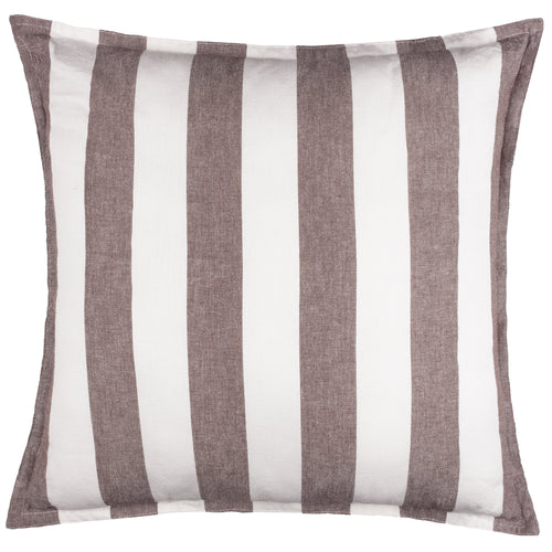 Hayle 100% Cotton Outdoor Cushion Chocolate