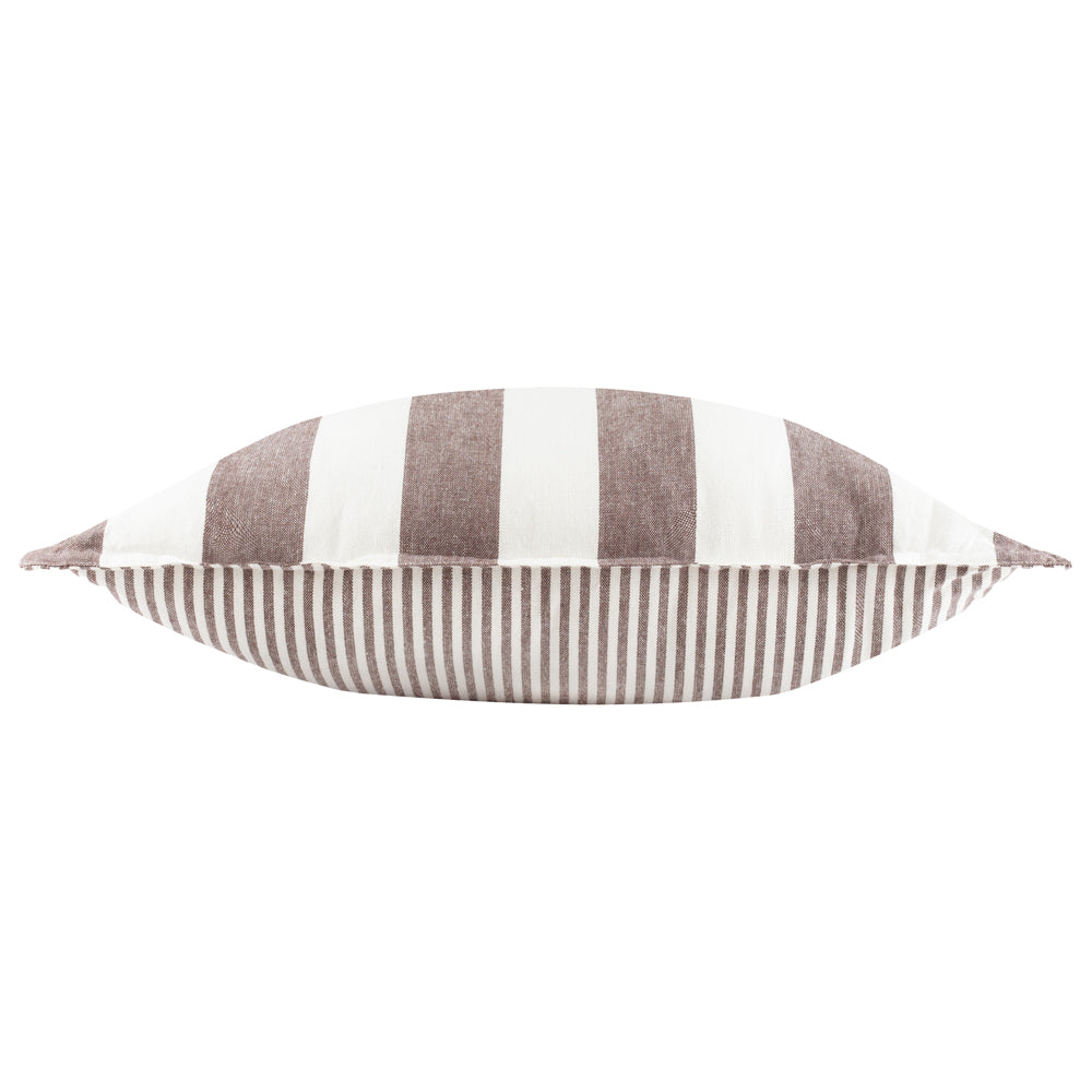 Hayle 100% Cotton Outdoor Cushion Chocolate