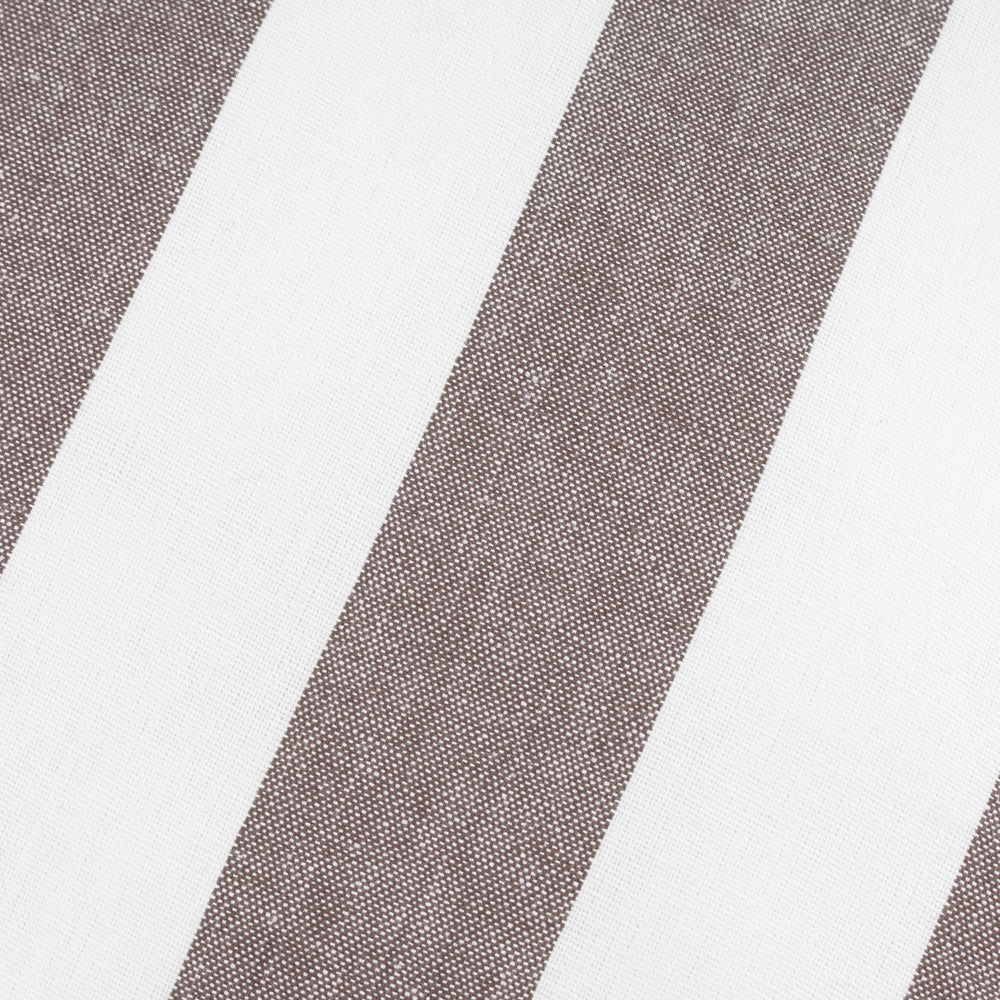 Hayle 100% Cotton Outdoor Cushion Chocolate