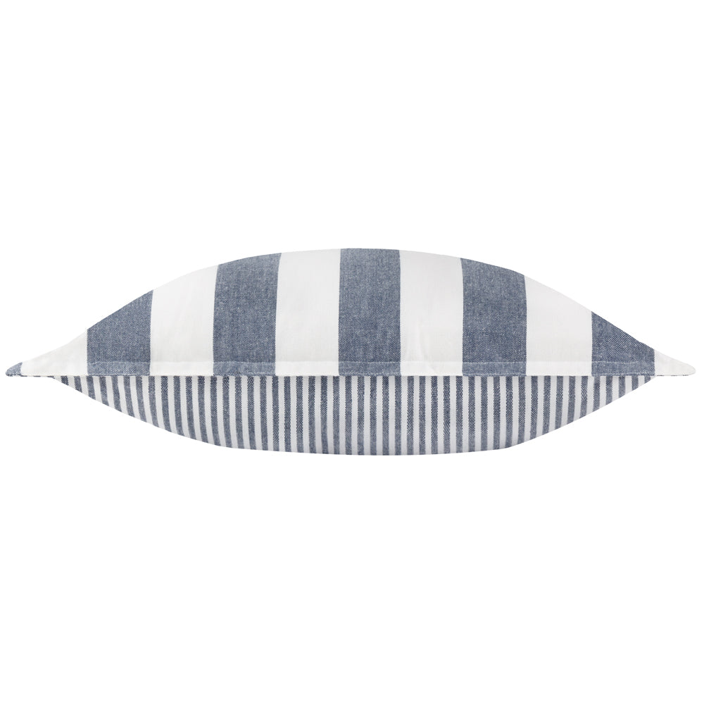 Hayle 100% Cotton Outdoor Cushion Navy