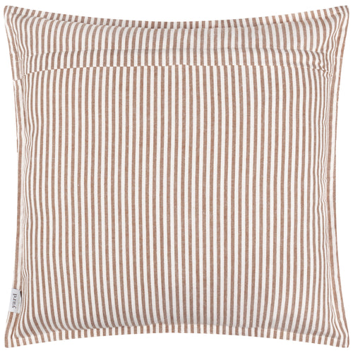 Striped Brown Cushions - Hayle Cotton Outdoor Cushion Cover Pecan Yard