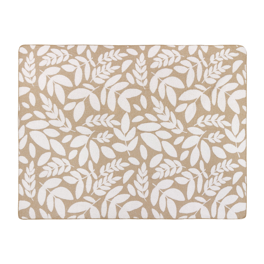 Hazel Woven Throw Oatmeal
