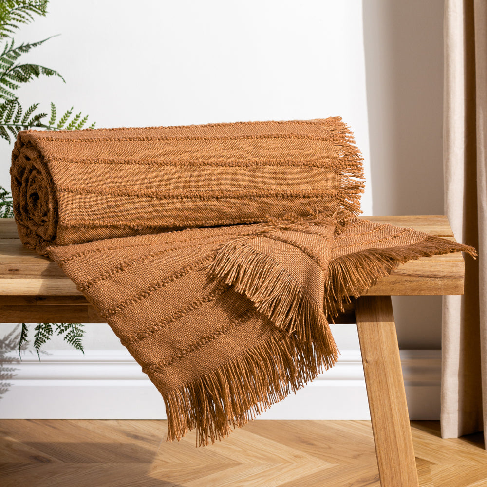 Knit Super Soft Velvety Texture Throw high quality Blanket-Cinnamon