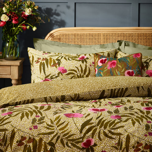 Floral Green Bedding - House of Bloom Poppy Duvet Cover Set Sage Wylder