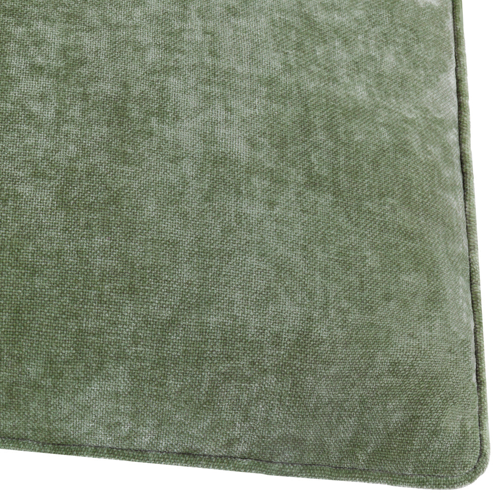 Heavy Chenille Piped Cushion Eucalyptus
