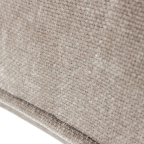 Plain Beige Cushions - Heavy Chenille  Cushion Cover Greige Yard