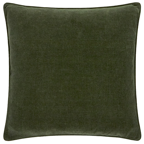 Heavy Chenille Piped Cushion Lichen