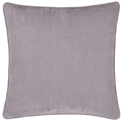 Heavy Chenille Piped Cushion Mauve