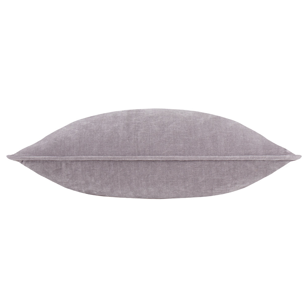Heavy Chenille Piped Cushion Mauve