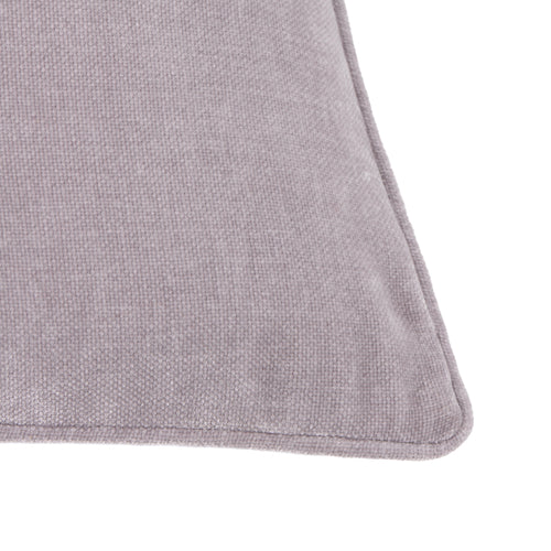 Heavy Chenille Piped Cushion Mauve