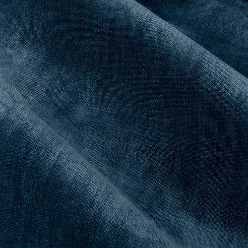 Plain Blue Curtains - Heavy Chenille Room Darkening Eyelet Curtains Navy Yard