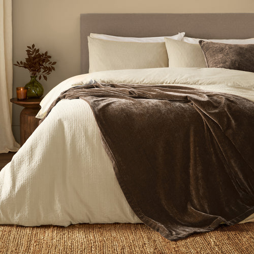 Plain Brown Throws - Heavy Chenille Velvet Throw Brown Yard 