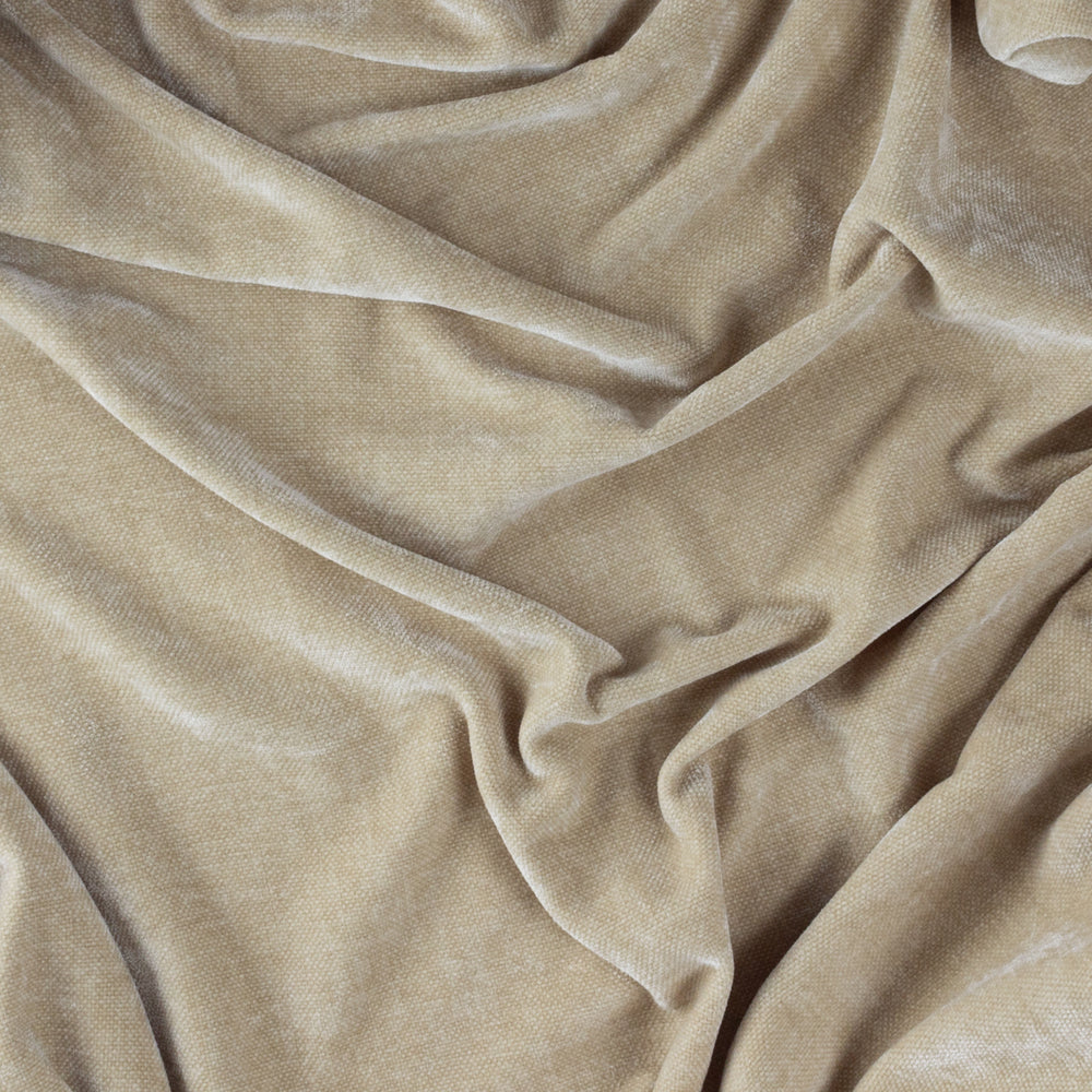 Heavy Chenille Velvet Throw Linen