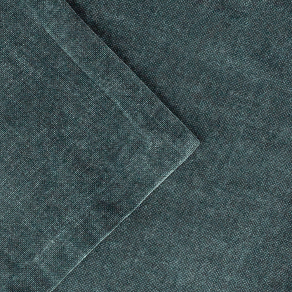 Heavy Chenille Velvet Throw Marine