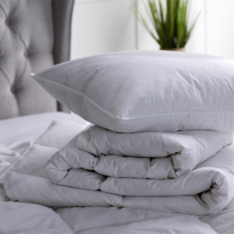  Bedding - Luxury Hotel Quality Duck Feather Pillow White miah.